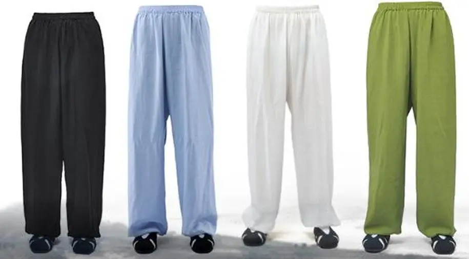 17 цветов на заказ унисекс Wudang льняные брюки для боевых искусств Тай Чи тайцзи