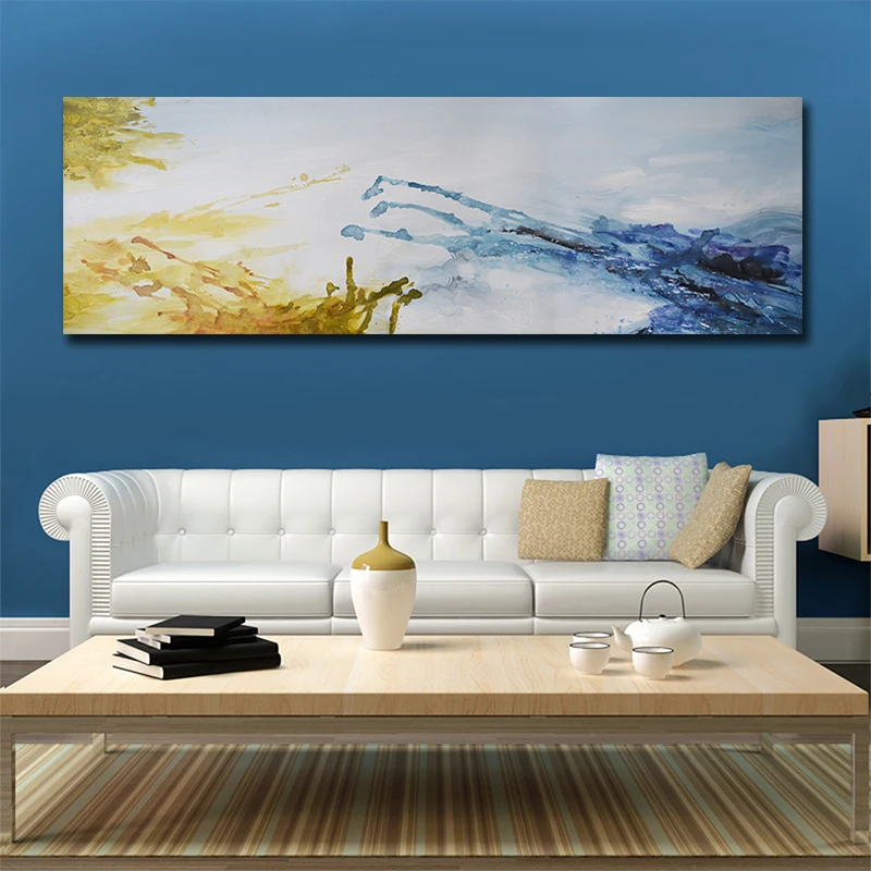 

Bedroom Decoration Gold Abstract Printed Oil Painting On Canvas Modern Large Size Canvas Art Prints Home Decor Picture No Frame