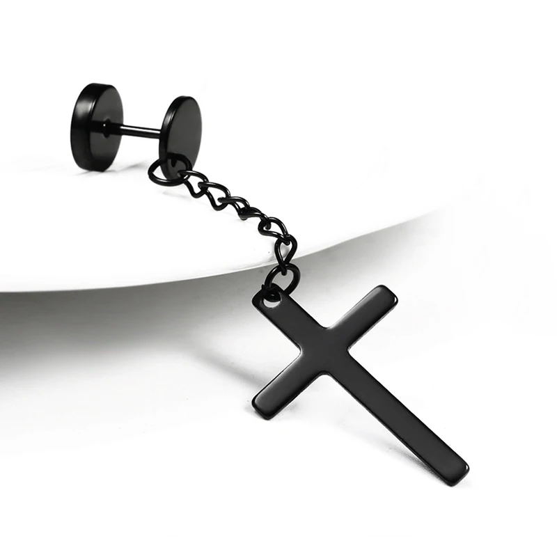 Серьги гвоздики из нержавеющей стали в стиле панк/Готика|Серьги-гвоздики| |