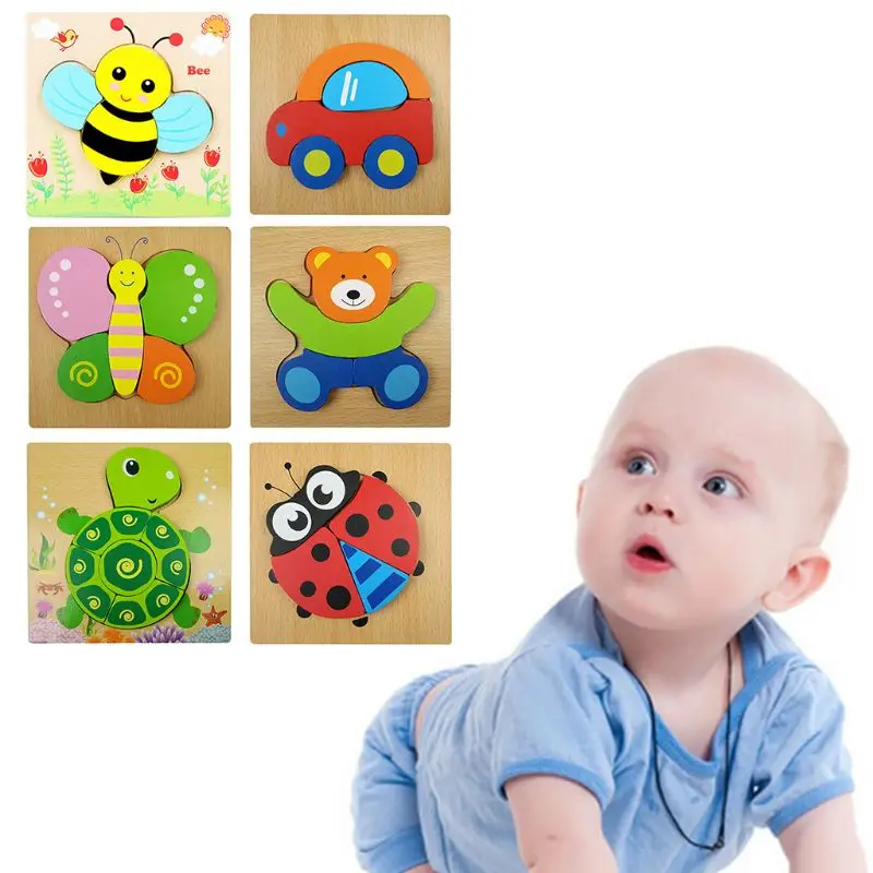 

97BE Toddler Puzzles, Puzzles for 2 Year Old Animals & Vehicle Puzzles for 1 2 3 Year Old Girls Boys Toddlers, Educational Pr