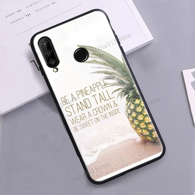 Чехол с изображением ананаса для Realme 6 7 8 Pro Q3 GT Neo C3 C11 C15 C21 OnePlus 9 8T 9R | Мобильные