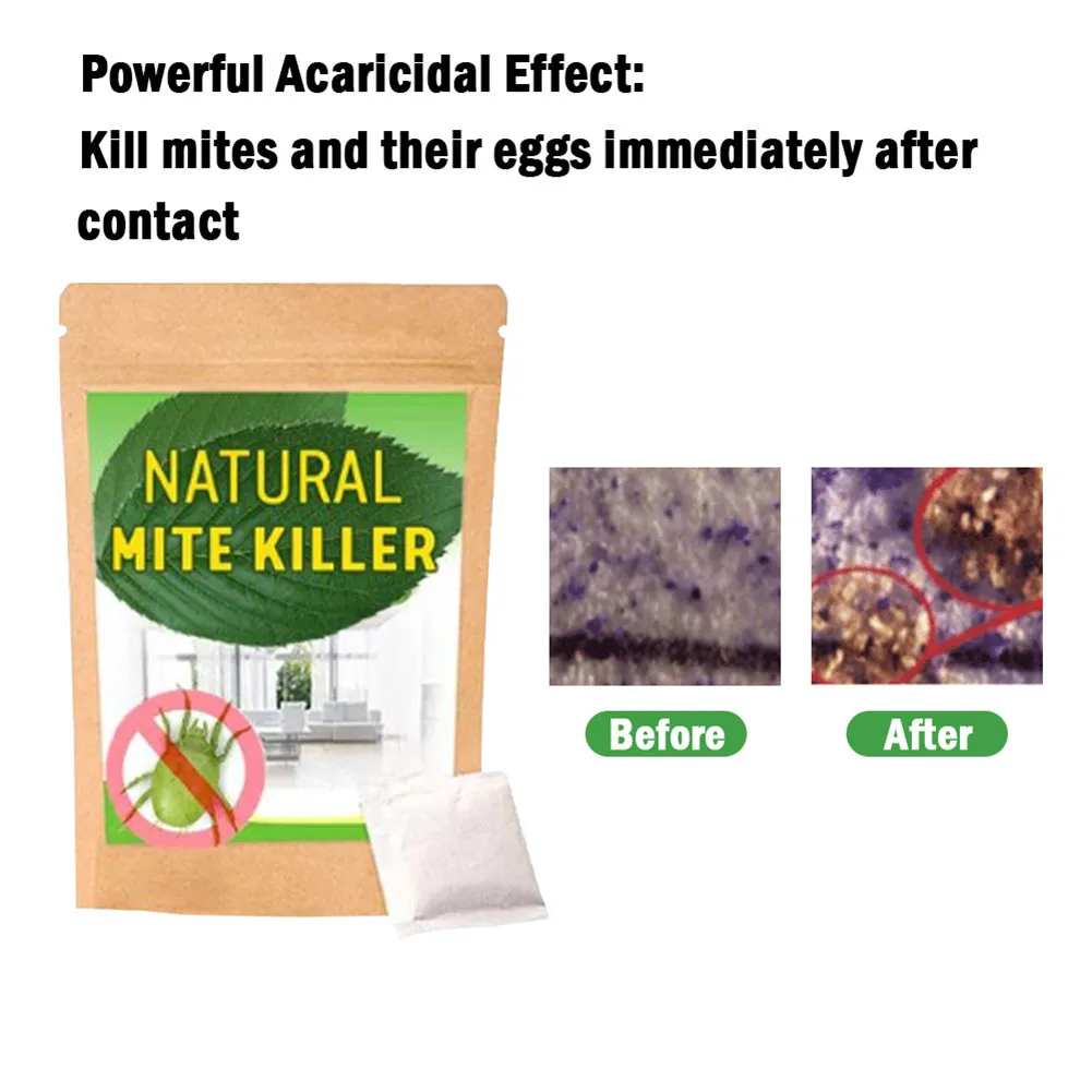 

6packs /1 box NEW 2020 Natural Removal of Acarid by Household Use of Acarid Removal Pack Mite killer Pregnant women baby