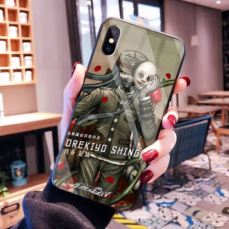 Высококачественный чехол Danganronpa V3 Killing Harmony для телефона закаленное стекло iPhone 11