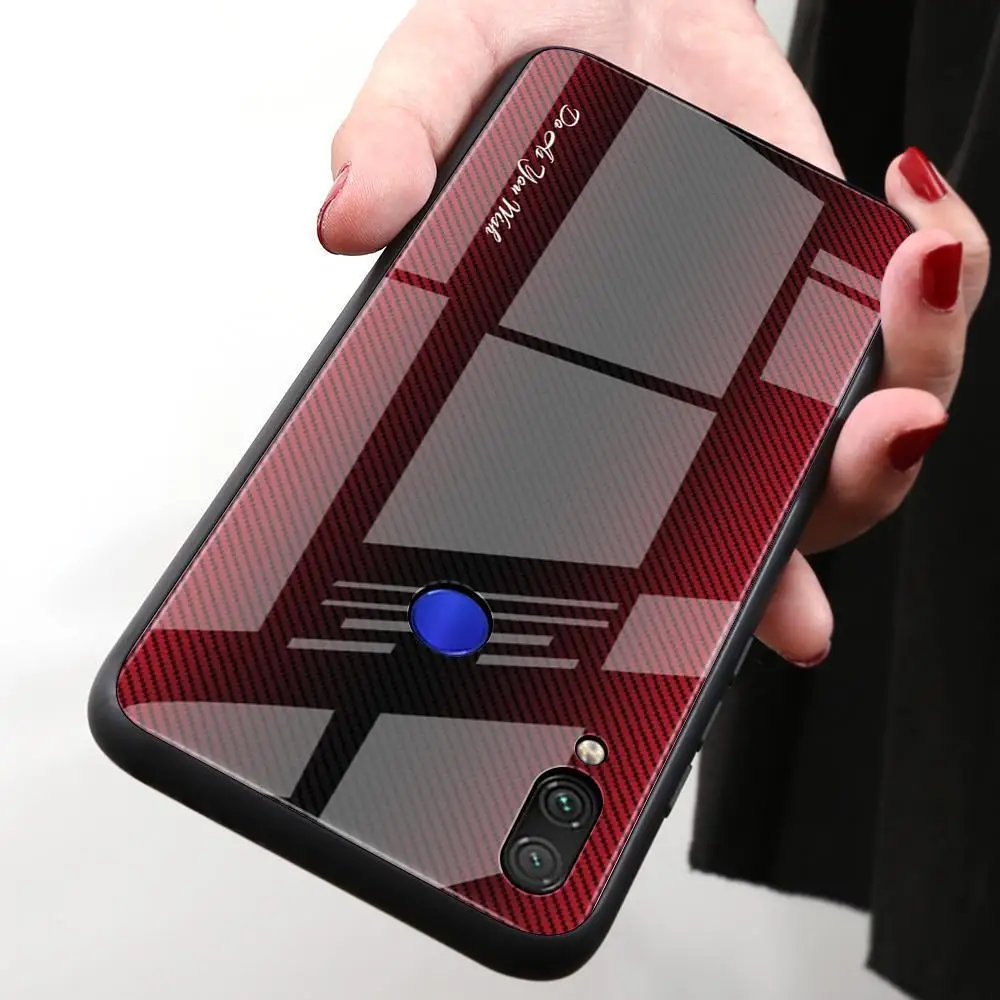 Чехол из закаленного стекла для ASUS Zenfone Max Pro M1 ZB601KL ZB602KL M2 ZB631KL ZB633KL текстура градиентный чехол Чехол Capas Coque Funda