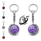 Креативный периферийный брелок для школьного рюкзака, автомобильные ключи, брелок из сплава, рождественские подарки, брелок с символикой Наруто