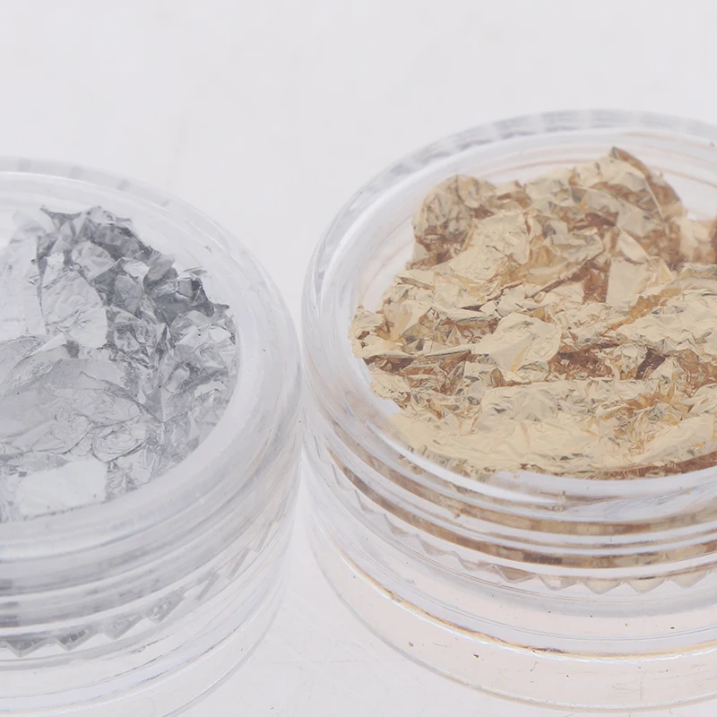 Необычная алюминиевая фольга бумажная наклейка для дизайна ногтей блестящие