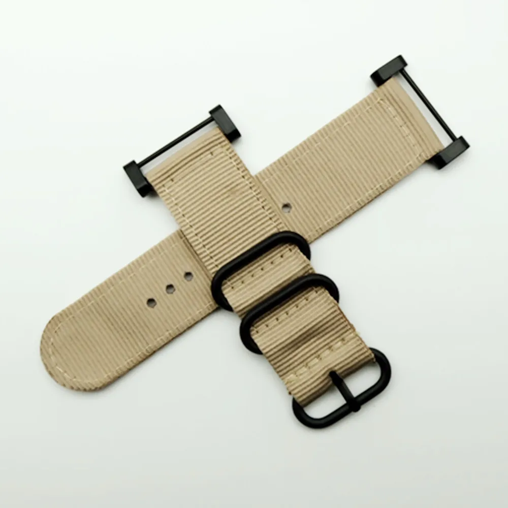 Подходит для Suunto Core For Note черный ремешок часов/нейлоновый Zulu Strap3 Ring Lugs + Адаптеры
