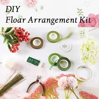 floral tool set floral tape floral cutter floral stem wire ikebana flower arrangement floral tool sets beginner florist set kit