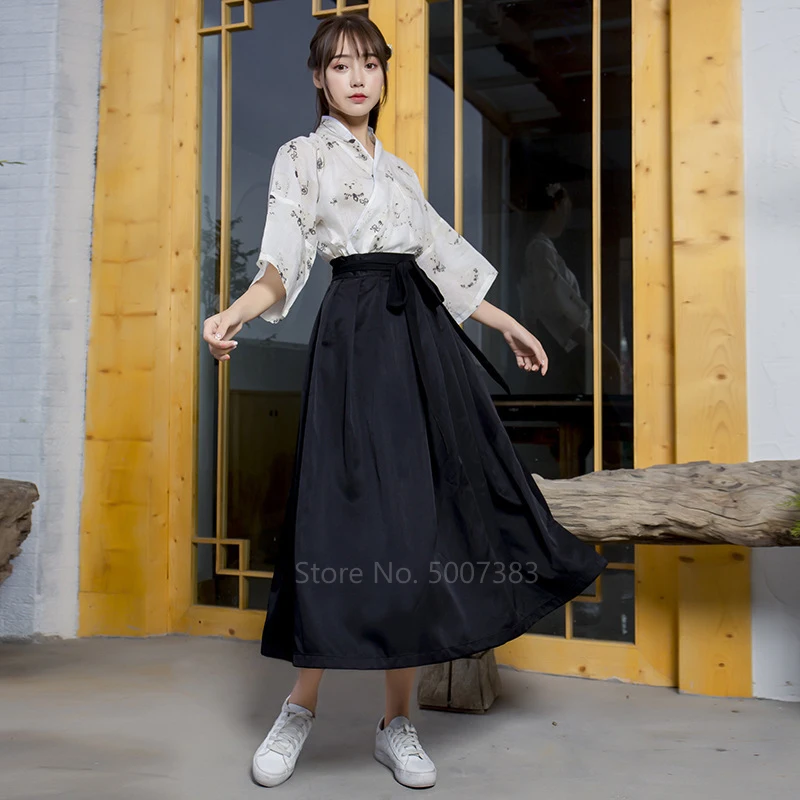 Платье кимоно в японском стиле женский кардиган с цветочным принтом хаори Топ