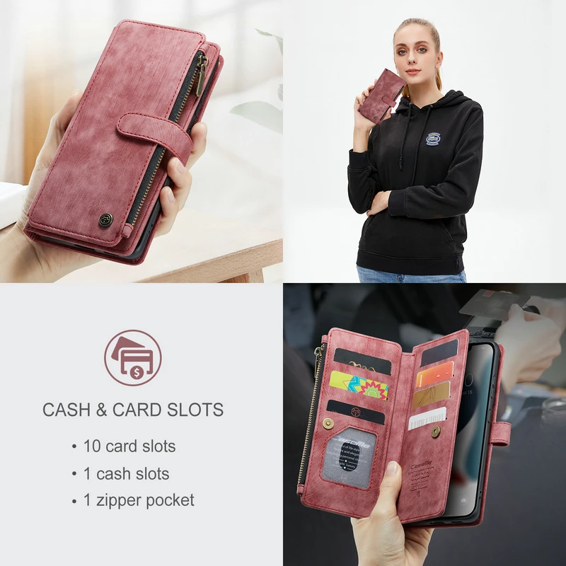 CaseMe-funda de lujo para Samsung S21, S10 Plus, Ultra, S20FE, Galaxy note 10 Plus, S8, S9 Plus-5