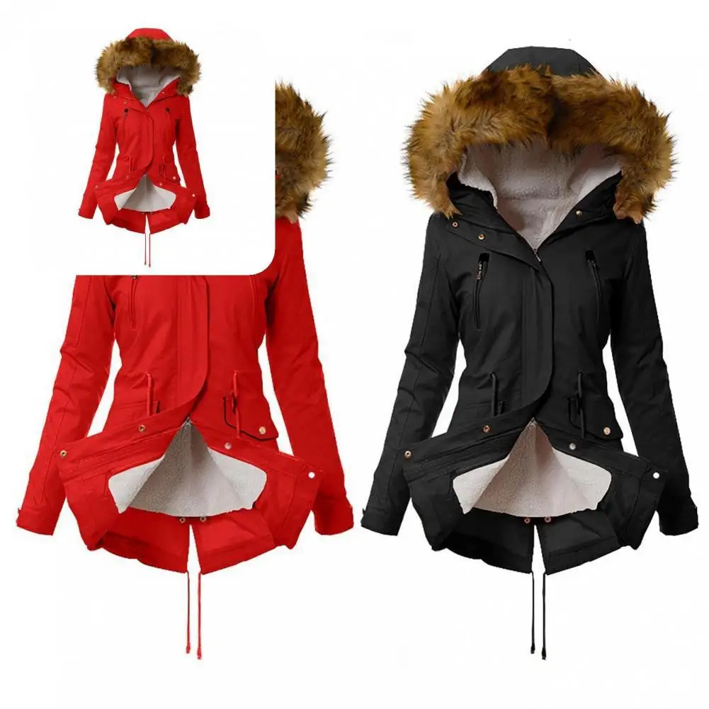 

Куртка, пальто, зимняя куртка с разрезом сзади, Женская куртка с капюшоном из искусственного меха, пальто