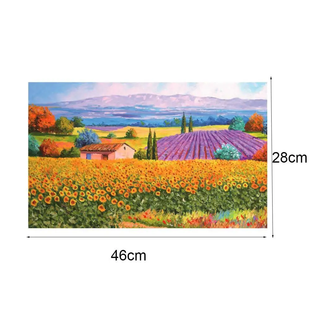 

500 Pieces Paper Jigsaw Puzzle Adult Kids Puzzle Landscape Adults For Children Interesting Toys Educational Puzzles Gifts K2G3