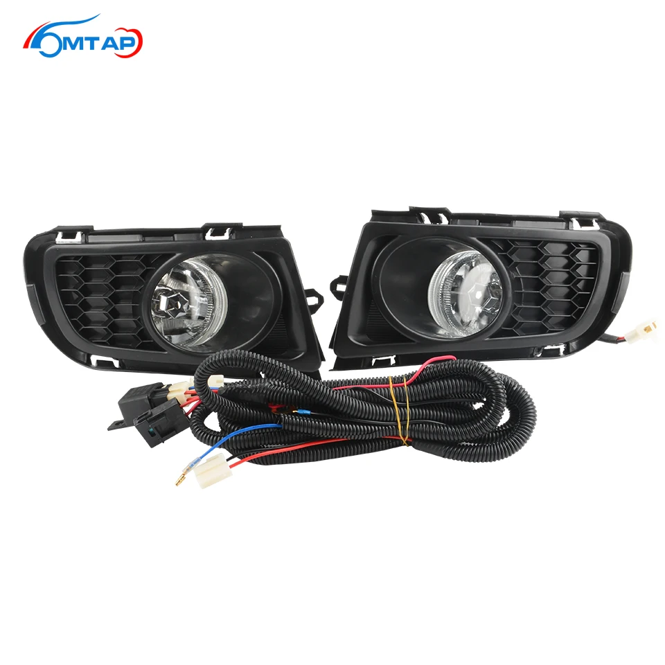 Автомобильная противотуманная фара передний бампер с жгутом проводов Набор