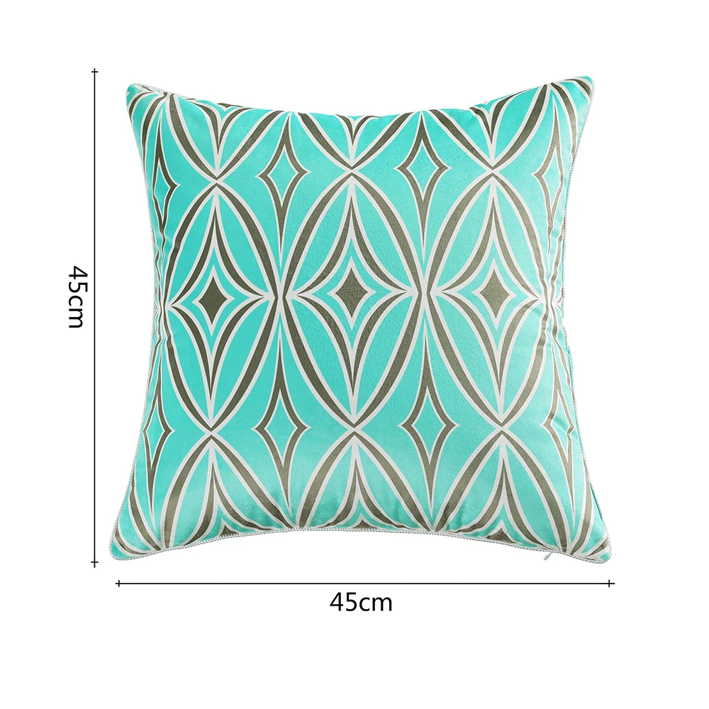 Новый Ромбический Мягкий Чехол на подушку для стула декоративная наволочка 45*45