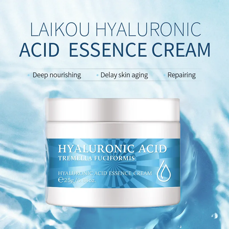 

Hyaluronic Acid Face Cream Repair Moisturizing Nourishing Anti Aging Reduce Wrinkles Brightening Facial Skin Care Cosmetics 25g