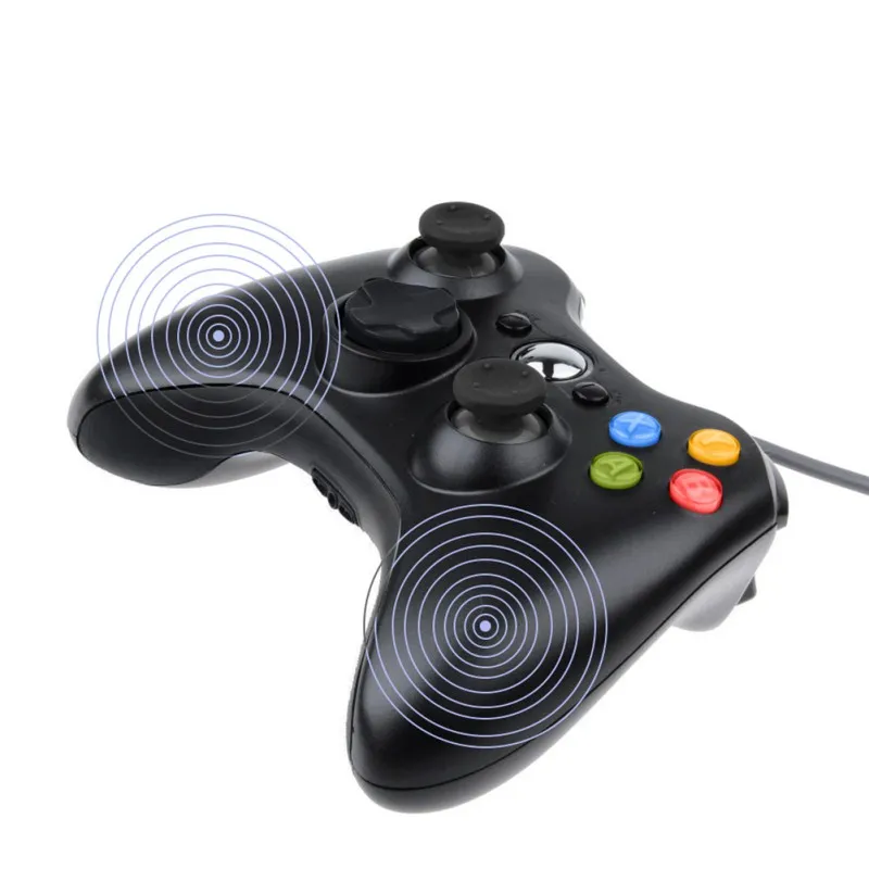 Практичный проводной USB джойстик контроллер геймпада для Xbox 360 Windows XP/Vista/7 ПК на