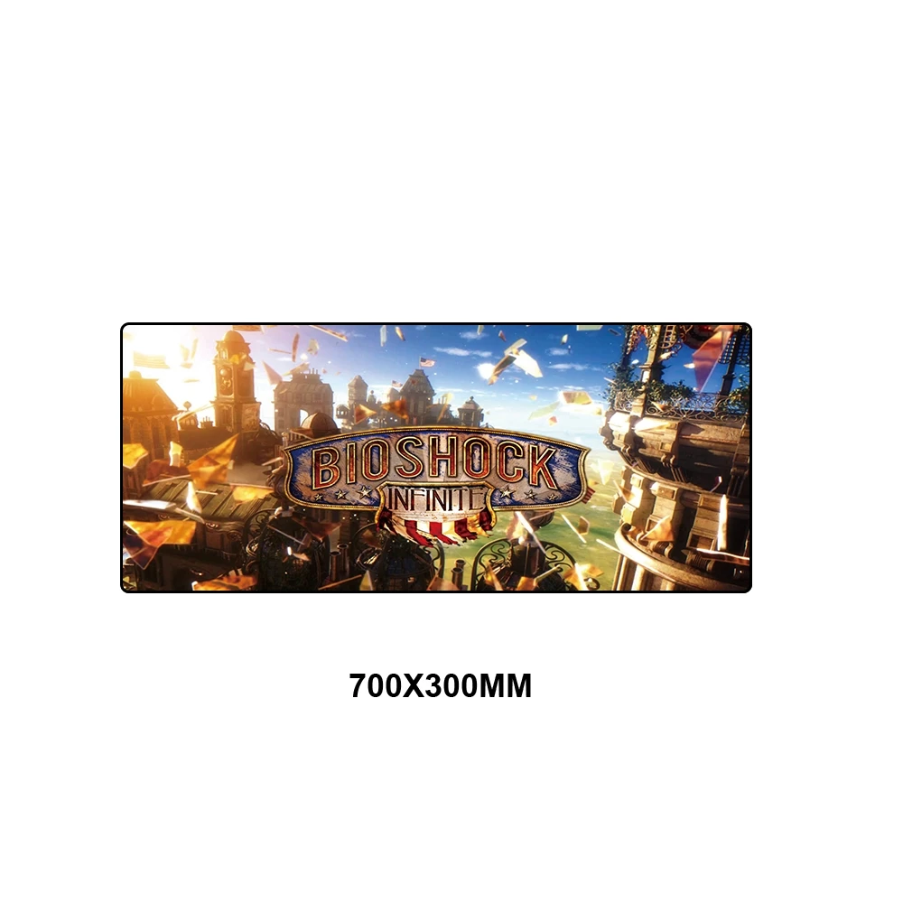 SHQB-008 Игровой коврик для мыши Bioshock, коврик для офисной мыши, коврик для настольной мыши, коврик для мыши, ПК, геймера, игровые коврики, игровая клавиатура, аксессуары для компьютера - Цвет: SHQB-008