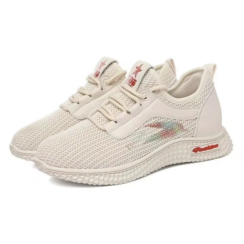 

Women's shoes mom's shoes new versatile travel shoes sports shoes breathable casual shoes sports shoes Woven shoes sports shoes