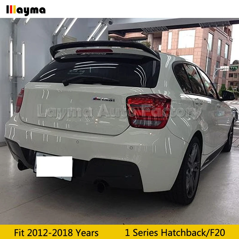 Автомобильный спойлер из углеродного волокна на крышу для хэтчбека BMW 1 серии F20