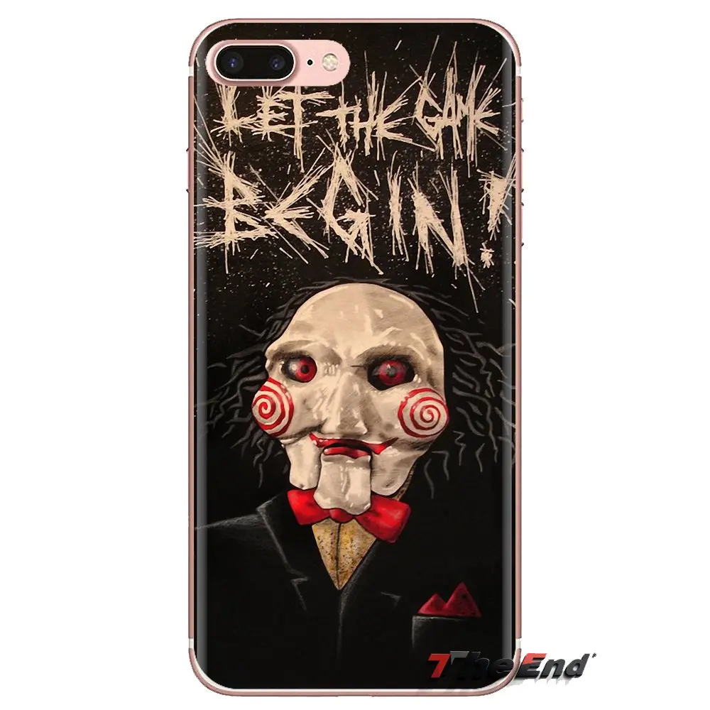 For Xiaomi Mi4 Mi5 Mi5S Mi6 Mi A1 A2 5X 6X 8 9 Lite SE Pro Max Mix 2 3 2S Custom Saw Mask Man Horror thriller Soft TPU Covers |