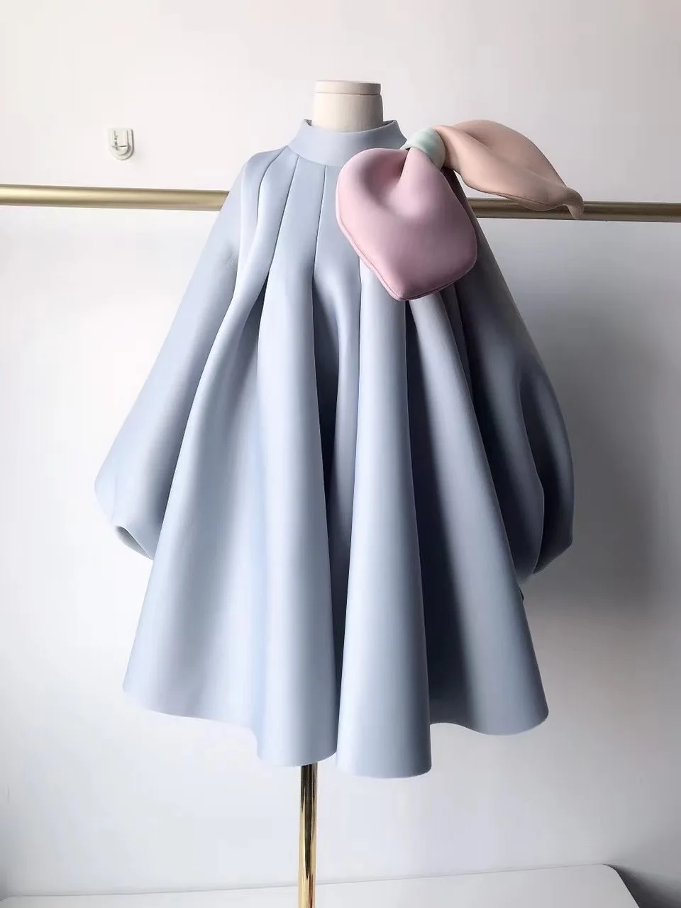 

High end girl shoulder bow princess skirt children's piano performance dress photo Gift Show Host Baby birthday party dress