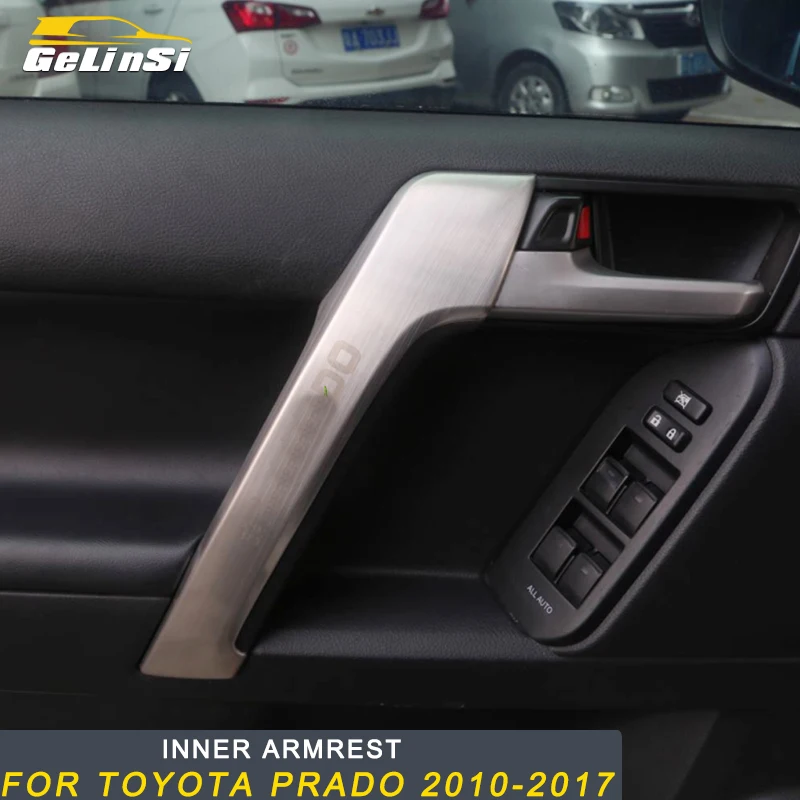 Gelinsi для Toyota Prado 2018 автомобильный Стайлинг Внутренняя дверь подлокотник панель