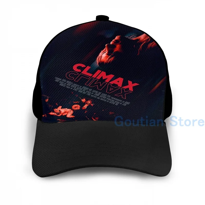 Модная баскетбольная Кепка Climax для мужчин и женщин Черная унисекс с графическим