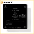 SIMAX3D принтер, детали MK3, алюминиевый нагревательный стол 220*220*3,0 мм с кабелем 1 м, Мендель RepRap i3 RAMPS 1,4 PCB, стандартная нагревательная плита