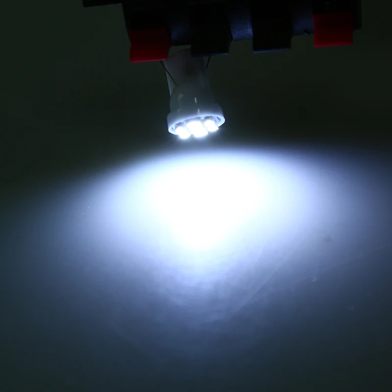 

POSSBAY 1/2/5/10 Pcs T10 1206 Car Lights 8 SMD LED Auto Wedge Lighting 194 168 192 W5W 3020 Clearance Light White Bulbs 12V