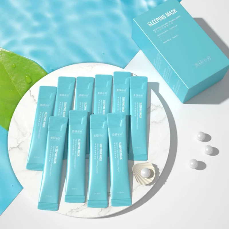 Коллагеновая маска для сна с протеином 20 шт./компл. лица против морщин