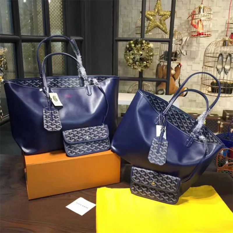 

New Dog Tooth Bag Double-sided Open Printing Large-capacity Shopping Portable Tote Design