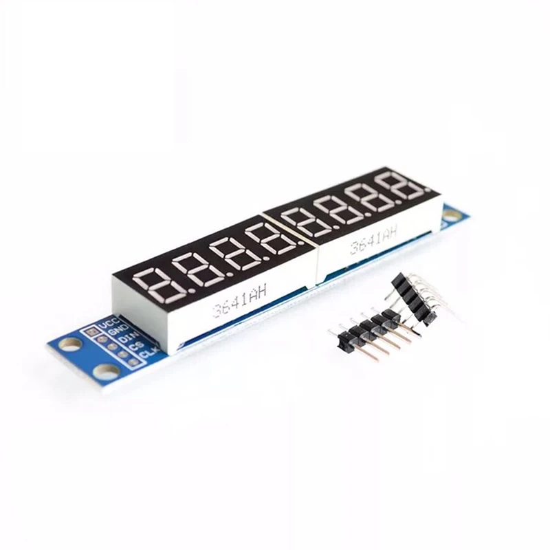 1 шт./лот MAX7219 светодиодный модуль 8-значный 7-сегментный цифровой дисплей для arduino