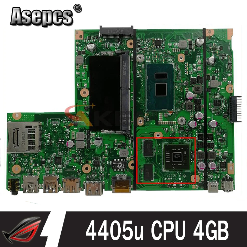 

X540UP телефон с процессором 4405u, 4 Гб ОЗУ, для Asus X540U X540UP F540U R540U A540U