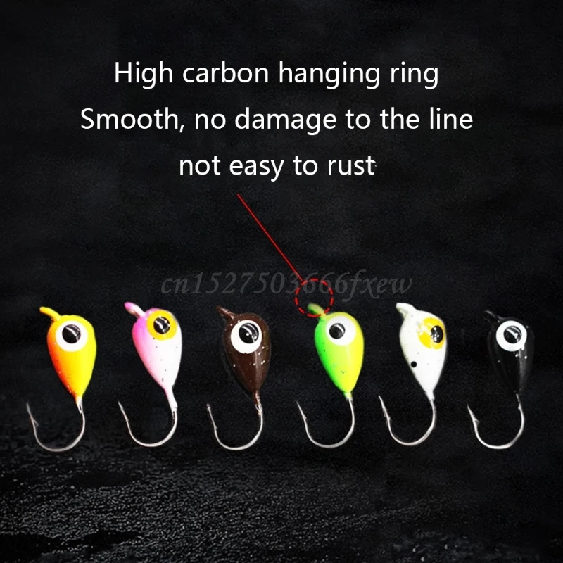 Приманка для зимней подледной рыбалки 10 шт./кор. мини-крючок с металлической