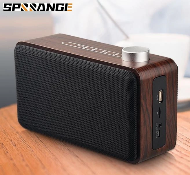 

Bluetooth-колонки деревянные портативные с поддержкой TF-карты и usb-накопителя