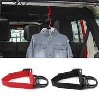 car interior organizer for jeep wrangler tj jk jl adjustable storage coat hook clothes hanger rack clothing hat coat stand hooks