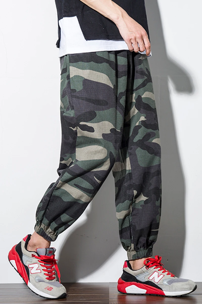 Новинка мужские камуфляжные спортивные штаны для фитнеса бегунов 2019 осенние