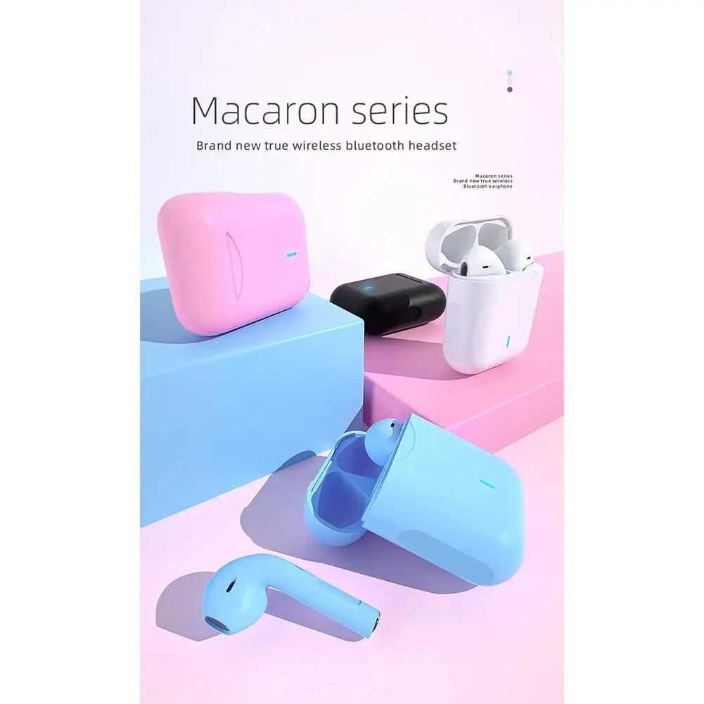 

Wireless Headphones Waterproof Bluetooth-compatible Sport Stereo Earbuds With Mic For Smartphones Xiaomi