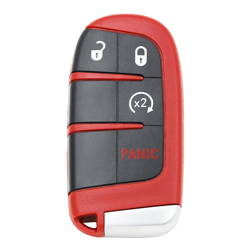 Сменный Чехол для ключа дистанционного управления чехол Chrysler Jeep Dodge 2011-2018 4 кнопки