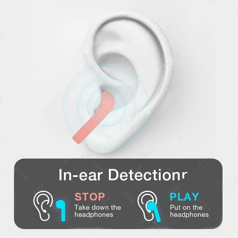 Беспроводные Bluetooth наушники с позиционированием изменением имени беспроводной