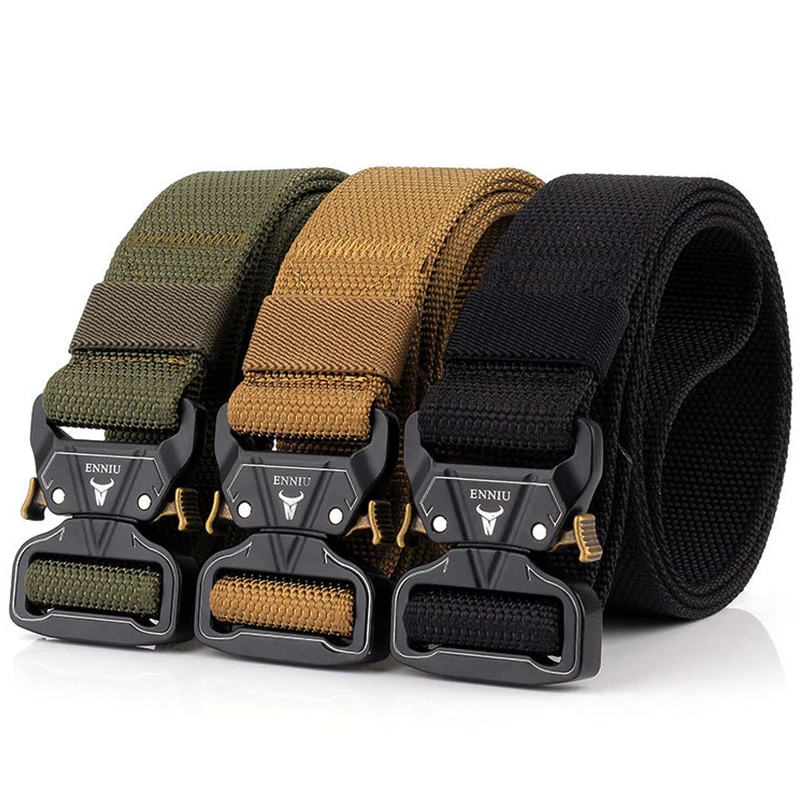 HSSEE официальными аутентичными мужские нейлоновый ремень в стиле милитари из