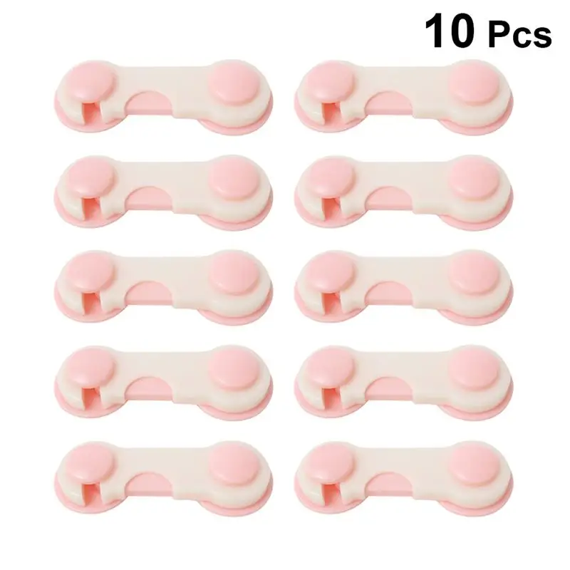 Baby Drawer Lock 10PCS Baby Drawer Lock Child Security For Cabinet Refrigerator Closet Protect Home Toddler Safety Protector