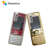 Nokia 6300 Refurbished-Original Nokia 6300 Mobile Phone Classic Cellphone One Year Warranty Russian Arabic Keyboard