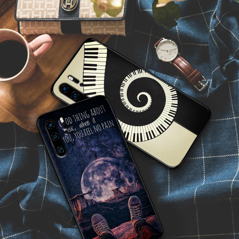 Cases For Huawei P10 P20 2019 P8 P9 Mini P30 LITE for P Smart Z 2018 Pro Music City USA Phone Cover Gift | Мобильные телефоны и