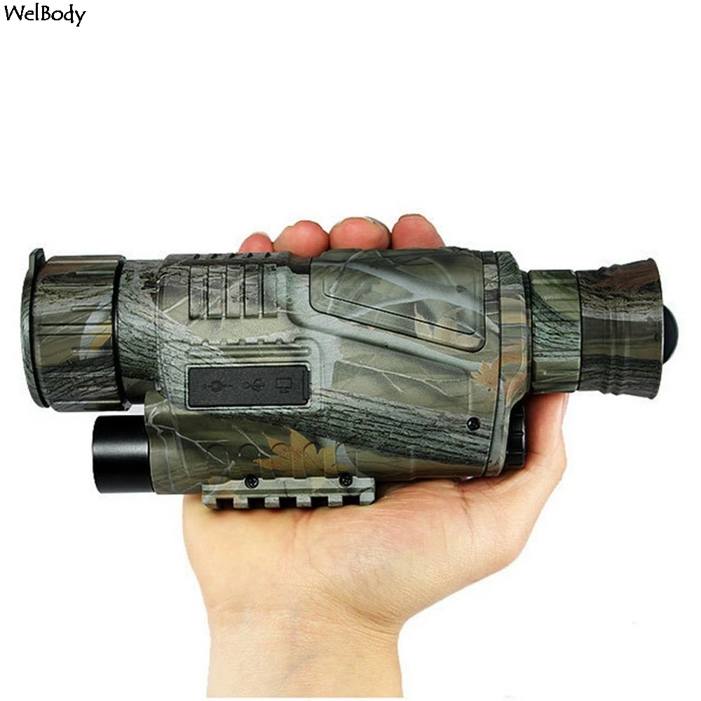 5x40 цифровые инфракрасные очки ночного видения без тепловых видеокамер