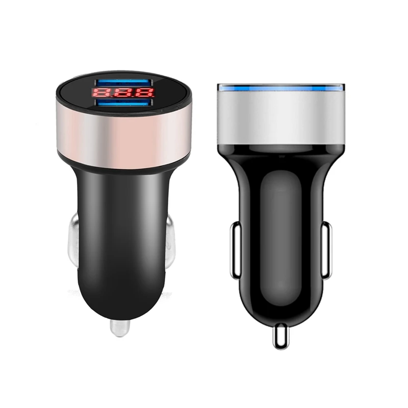 2 шт. автомобильное зарядное устройство для телефонов 5 В 3 1 А | Автомобили и