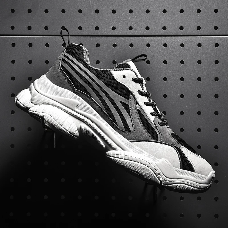 Times/Новинка Обувь на плоской платформе в римском стиле Женские кроссовки толстой