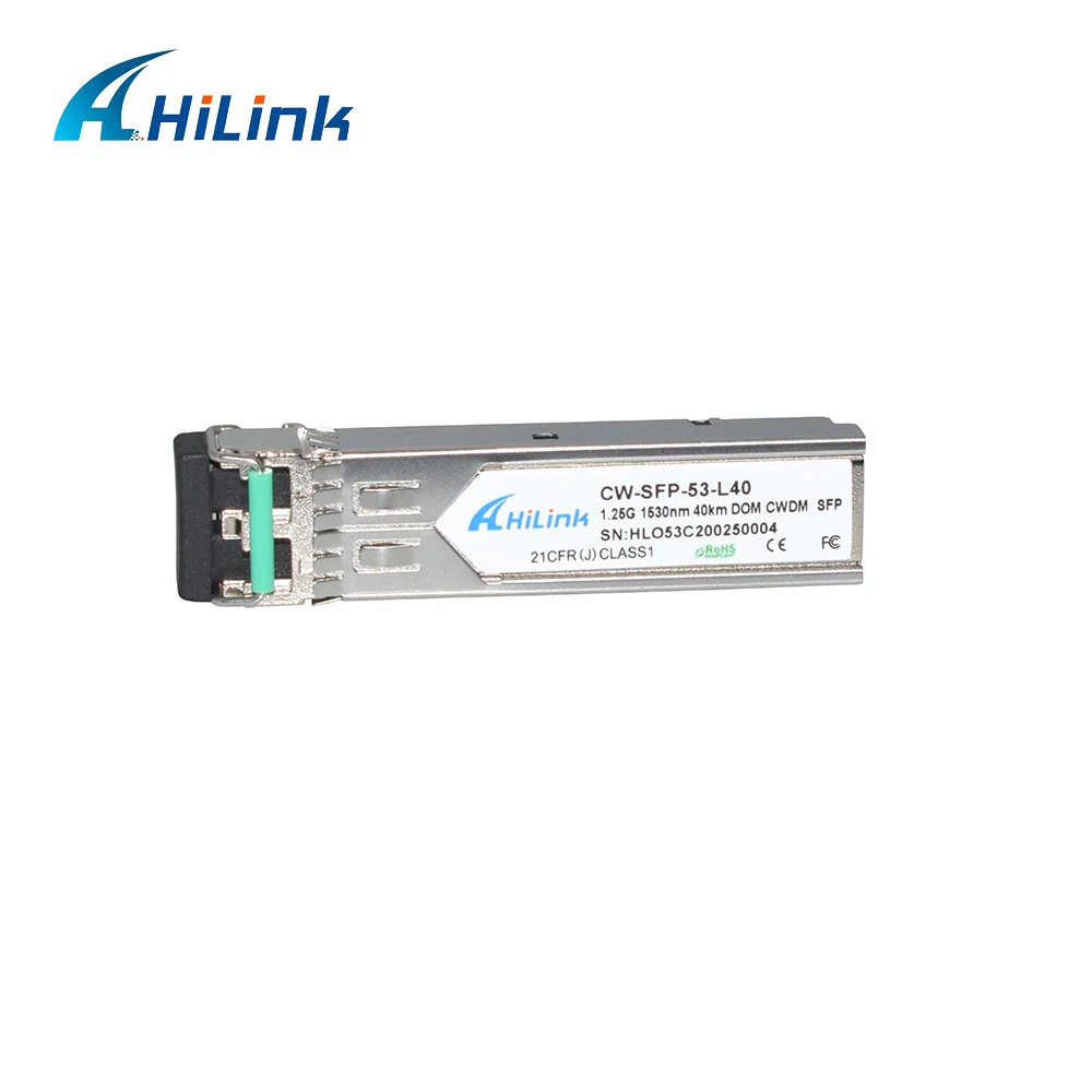 Бесплатная доставка! Двойной LC 1 25G 1530nm 40km CWDM SFP трансивер с функцией DOM | Мобильные