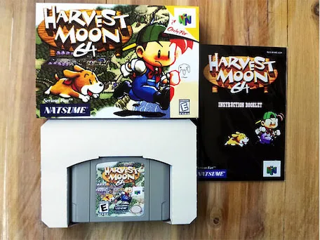 64 Bit Games ** Harvest Moon ( USA Version!! box+manual+cartridge!! ) |