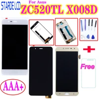 aaa for asus zenfone 3 max zc520tl x008d lcd display touch screen digitizer assembly with frame x00dc replacement